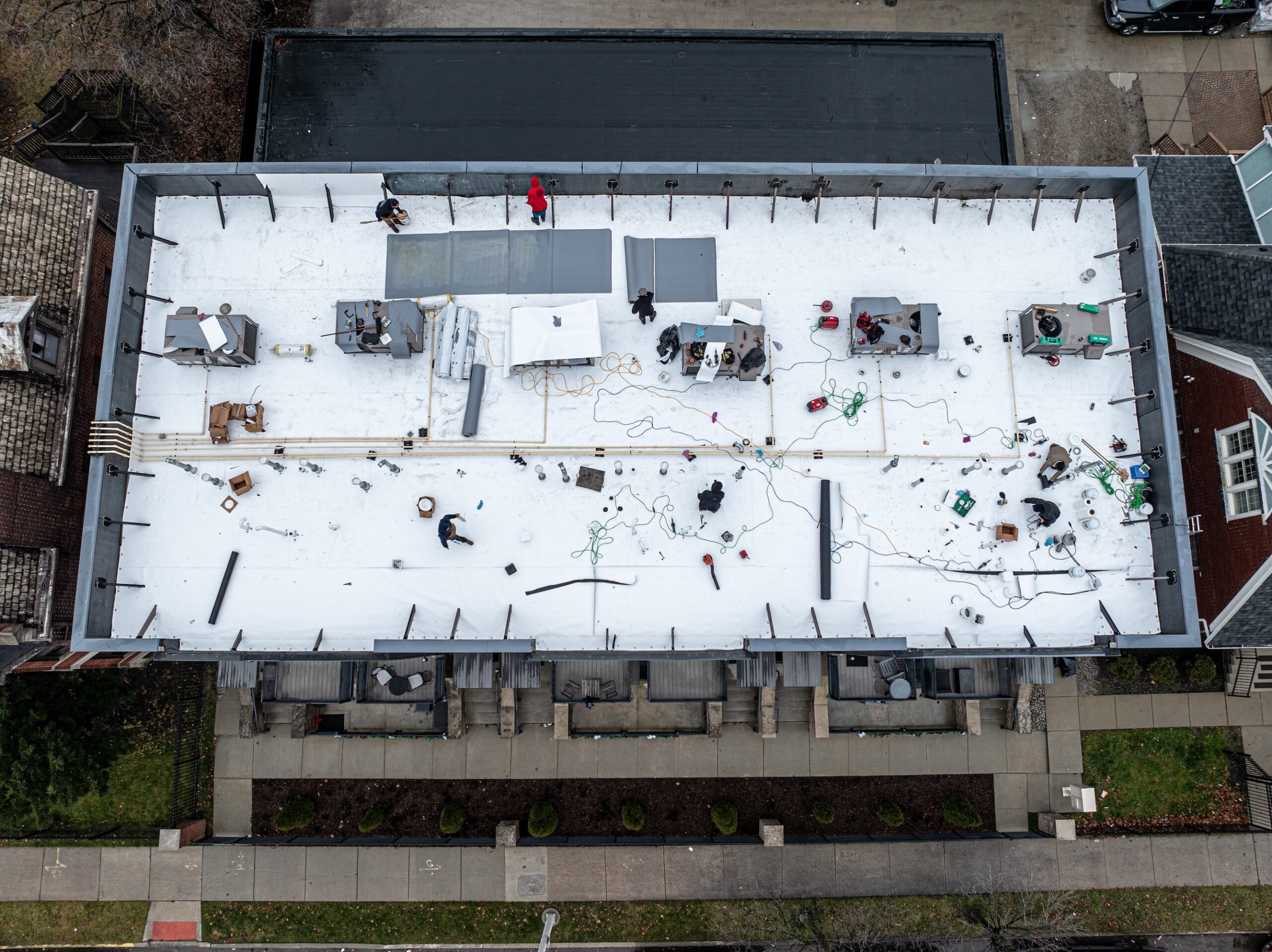 flat roofs michigan