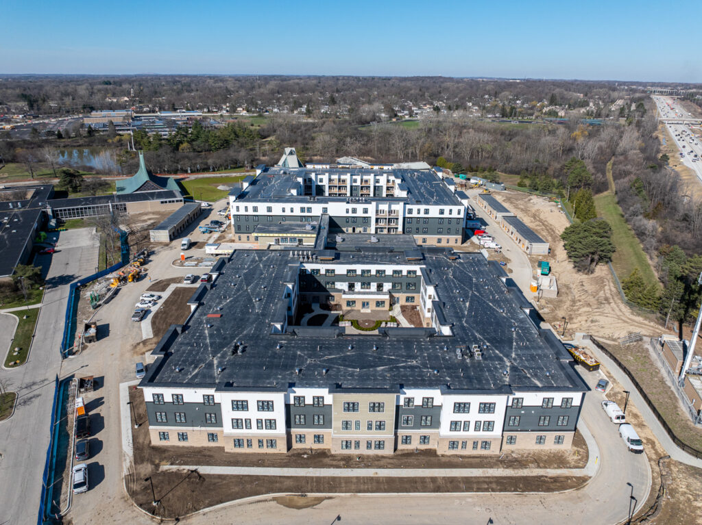 Before Commercial Roofing Sterling construction