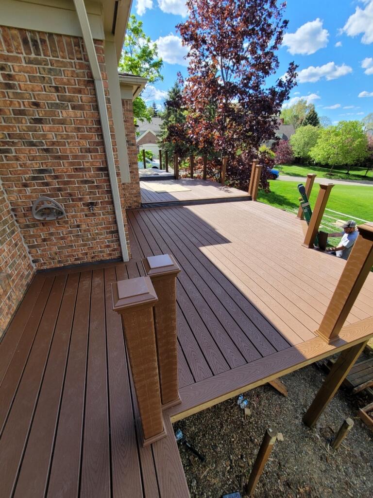 Sterling Construction and Roofing Deck